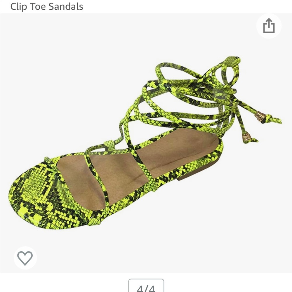 Miss Lola Lace up Sandals